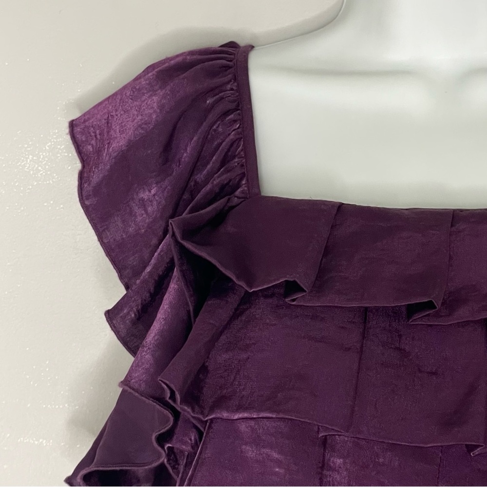 PAPER DOLL Ruffle Pleat Ballon Dress - Picture 4 of 8